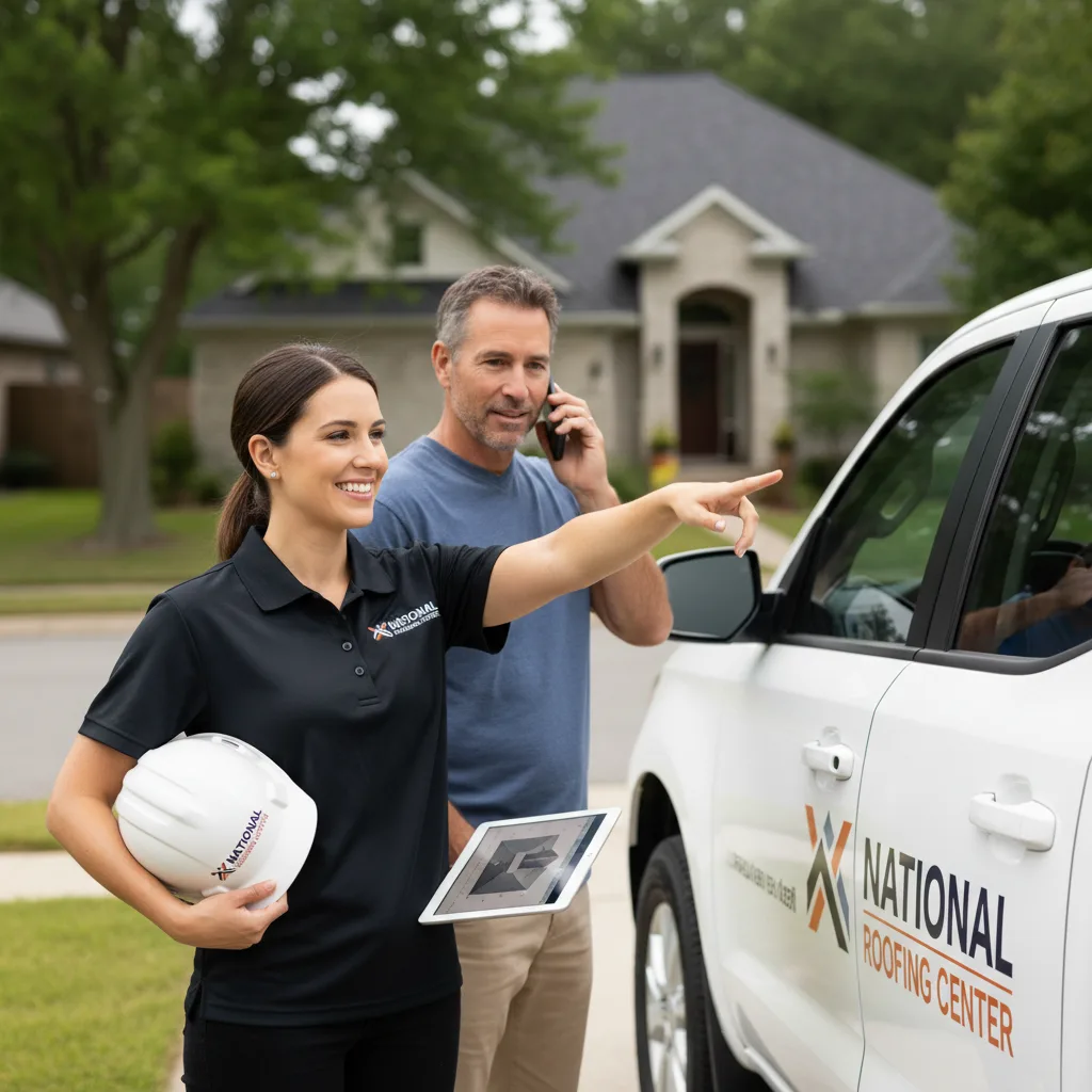 National Roofing Center customer support in Cedar Lake